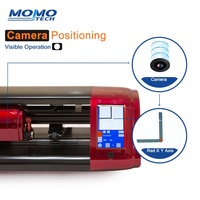 MOMOTECH A3 Mini Plotter de corte de vinilo de escritorio con disco U Contion HTV Plotter de corte con software Signmaster