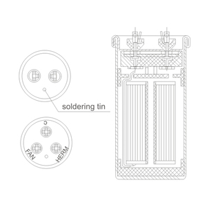 <span class=keywords><strong>Condensateur</strong></span> Cbb65 Rohs Sh <span class=keywords><strong>30uf</strong></span> <span class=keywords><strong>450vac</strong></span> Prix 40/70/21 50/60hz - Product Image 3