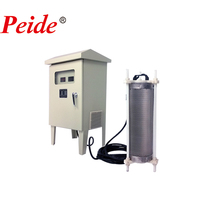 Détartreur d'eau électronique, anode revêtue de titane, pour le refroidissement du bassin, de la tour