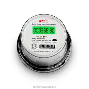 EM12100RS ANSI 2S two phase three wire digital electricity power meter