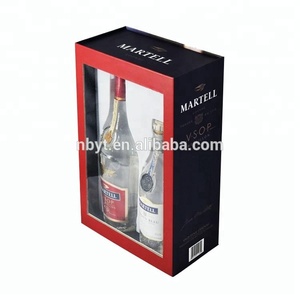 Boîte à cadeau, logo laser <span class=keywords><strong>personnalisé</strong></span>, verre <span class=keywords><strong>magnum</strong></span>, <span class=keywords><strong>champagne</strong></span>, vin rouge, pièces - Product Image 1