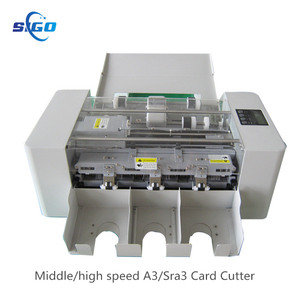 SG-002-I-MS Automatico biglietto da visita macchina di taglio taglierina Della Carta di Carta taglierina A3/SRA3 - Product Image 4