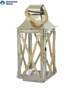 Cobre vela linterna <span class=keywords><strong>para</strong></span> la <span class=keywords><strong>boda</strong></span> y la decoración del partido - Product Image 2