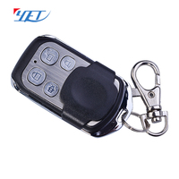 YET004 Télécommande sans fil 433 MHz à 4 boutons avec code roulant, indicateur LED de confidentialité, certifiée ROHS, en plastique ABS, 12V