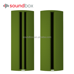 E0 a base de agua respetuoso del medio ambiente de la pintura esquina bajo trampa de paneles acústicos para estudio de grabación equipo - Product Image 1