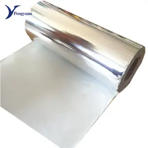 De plata PET PE papel de aluminio de laminados de papel para el té y picante bolsas de embalaje y bolsa