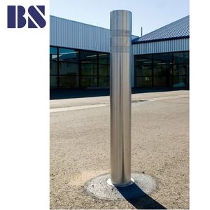 交通障害物、衝突防止車両用バリケード、駐車場ボラード、固定ボラード、道路標識柱、ステンレス製昇降式ボラード柱 - Product Image 4