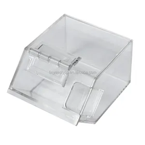 Nieuwe Ontwerp Hot Selling Acryl Snoep Display Box Plastic Bruiloft Snoep Box Zoete Opbergdoos Groothandel