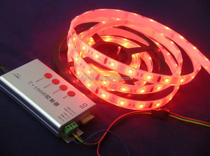 Tira LED Flexible Digital de Color de Ensueño, DC5V, PCB Blanca, Impermeable IP68, Tubo de Silicona + Recubrimiento, ws2801, 32 LED/m - Product Image 2
