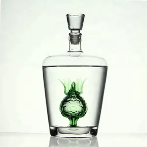 Wholesale Clear Liquor Glass Decanter Set With Glass