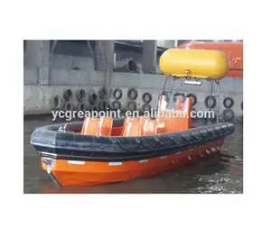 SOLAS FRP Ramp เปิดตัว Inflatable Fast เรือกู้ภัย