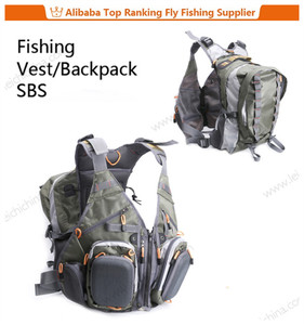 Açık avcılık yelek sırt çantası sinek balıkçılık yeleği - Product Image 2