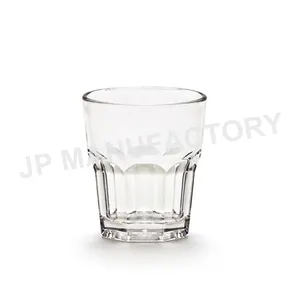 Cristal de roca de plástico de policarbonato de 240ml, vaso de vino de moda irrompible de 8oz, gran oferta