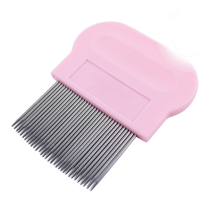 Arrivée 1 pc Peigne à Puces <span class=keywords><strong>Pour</strong></span> Animaux En Acier Brosse À Cheveux Peigne <span class=keywords><strong>Chien</strong></span> Toilettage <span class=keywords><strong>Tondeuse</strong></span> Mignon <span class=keywords><strong>Chien</strong></span> Chat Peigne - Product Image 6