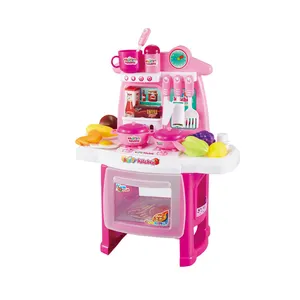 battery operated musical and lighting girls kitchen sets most popular play toys for girls