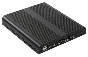 Sin ventilador Mini-ITX / Mini ITX caso para Intel DN2800MT Marshalltown M/B (w/átomo N2800 Cedar Trail): GS-L1102