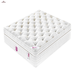 Factory High Quality Adjustable Sleeping Pocket Spring Mattress Queen Size Natural Latex Mattress