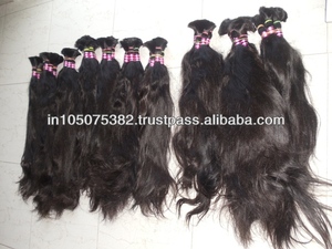 Extensions de cheveux humains Remy non traités Indian Temple - Product Image 2