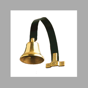 Campana de Tienda para Comercios/Restaurantes/Hoteles, Campana de Latón Fundido de Alta Calidad con Sonido de Timbre - Product Image 1