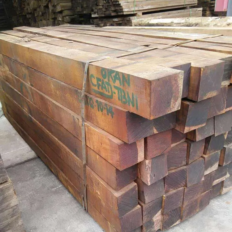 African timber Okan wood for selling