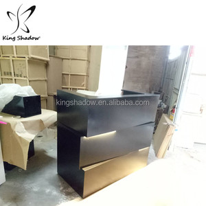 Tùy Chỉnh Bán Lẻ Thanh Toán Quầy Hiện Đại Tiếp Tân Bàn Văn Phòng Quầy Lễ Tân Với Ánh Sáng - Product Image 5