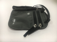 Mini porte-passeport de poche pratique noir Tide