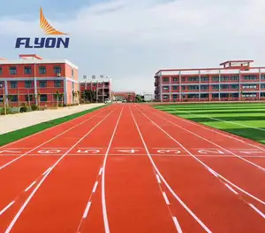 Trilha de atletismo sintética para superfície, trilha atlética para o grande estádio