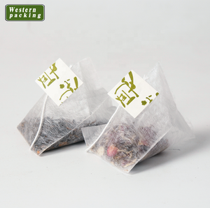 Biodegradabile Triangolo <span class=keywords><strong>Bustina</strong></span> <span class=keywords><strong>di</strong></span> tè con bustine <span class=keywords><strong>di</strong></span> tè vuote - Product Image 2