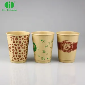 Çevre dostu 8 oz kağıt çift duvar kahve üçlü duvarlı kapaklı kupa kapaklı tek kullanımlık ve özel logo duvarlı bardak
