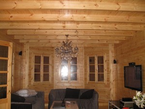 Cabaña de madera prefabricada modular de alta calidad a la venta para uso como cochera o Kit Home - Product Image 5