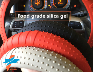 Housse de <span class=keywords><strong>volant</strong></span> universelle en <span class=keywords><strong>silicone</strong></span> personnalisée, résistante à l'usure et imperméable - Product Image 6