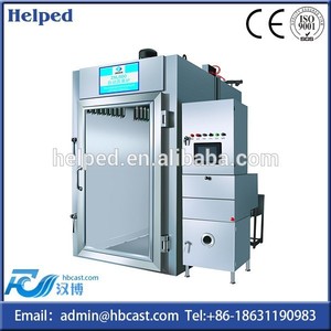 ahumadero automática del horno para salchichas que hace la línea - Product Image 1