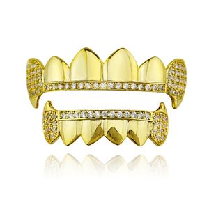 Hip Hop griglia rame oro moda denti <span class=keywords><strong>Grillz</strong></span> - Product Image 1