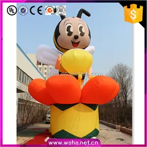 Lebendiges riesiges aufblasbares Tier, aufblasbare Biene mit Honig für Werbung/5M