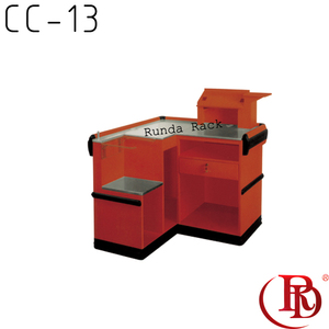 Mostrador <span class=keywords><strong>de</strong></span> acero inoxidable para caja <span class=keywords><strong>de</strong></span> <span class=keywords><strong>supermercado</strong></span>, CC-13, 10 días <span class=keywords><strong>de</strong></span> <span class=keywords><strong>trabajo</strong></span>, 1100x1100x850mm - Product Image 3