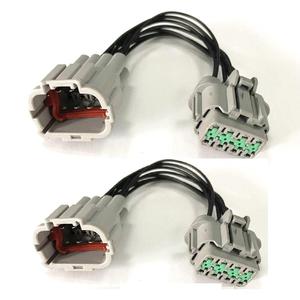 Custom Auto Kabelboom Fabriek Vrouwelijke Mannelijke Auto 2 3 4 5 6 7 8 9 10 Pin Connector Draad automotive Kabelboom - Product Image 5