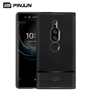 1.5mm Flexible Antichoc Brosse En Cuir Motif Tpu Retour étui pour sony <span class=keywords><strong>Xperia</strong></span> <span class=keywords><strong>Xz2</strong></span> Premium étui Couverture de Téléphone - Product Image 2