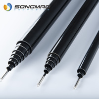 Fournisseur de perches télescopiques en fibre de verre de haute qualité 8m 10m 12m 15m 18m