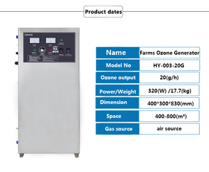 Générateur d'ozone électrolytique d'étang koi 30g dans le traitement de l'eau - Product Image 2