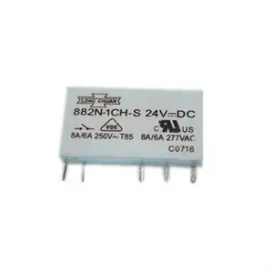 Реле 882N-1CH-S 24V DC 5 pin 24v реле