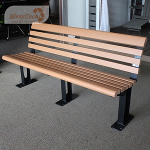 Jardin en bois en plastique dossier <span class=keywords><strong>balcon</strong></span> <span class=keywords><strong>banc</strong></span> cour terrasse ménage wpc <span class=keywords><strong>banc</strong></span> public - Product Image 2