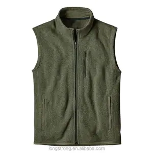 2023 LS794 Men Fleece Vest Sleeveless Jackets Outdoor Sport Thermal Waistcoat Winter Vests