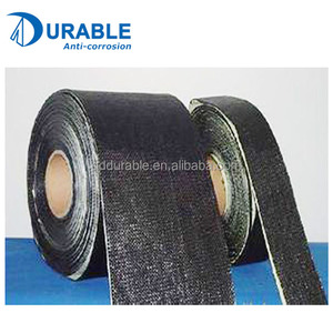 पाइप की चादर विरोधी जंग स्वयं चिपकने वाला Polypropylene फाइबर बुना पीपी टेप - Product Image 1