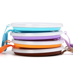 Cốc Cà Phê Silicon Gấp Gọn 270Ml Cốc Uống Nước Gấp Gọn Có Nắp - Product Image 2