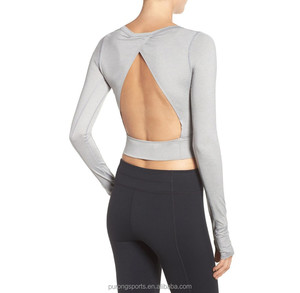 Tops à manches longues pour femmes, style ouvert et sexy, photo complète, pakistanais, six <span class=keywords><strong>t</strong></span>-shirts de <span class=keywords><strong>randonnée</strong></span> confortables - Product Image 3