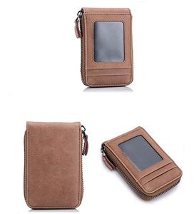 Trifold wallet chủ thẻ tín dụng slim wallet tối giản đàn hồi card wallet protector ví chủ thẻ kinh doanh trường hợp - Product Image 3