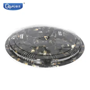 Bán buôn dùng một lần vòng <span class=keywords><strong>pet</strong></span> và <span class=keywords><strong>ps</strong></span> sushi hộp nhựa container với vỉ nắp cho bộ đồ ăn và bao bì thực phẩm - Product Image 1