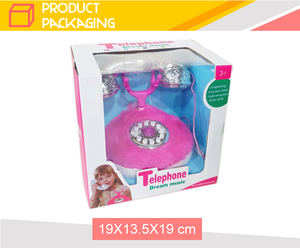 <span class=keywords><strong>Jouet</strong></span> de téléphone en peluche <span class=keywords><strong>rose</strong></span> de style classique, maison de jeu pour enfants, cadeau pour petite fille - Product Image 4