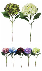 Supla-varita de flores de hortensia artificial, varita de hortensias multicolor, diseño realista - Product Image 6