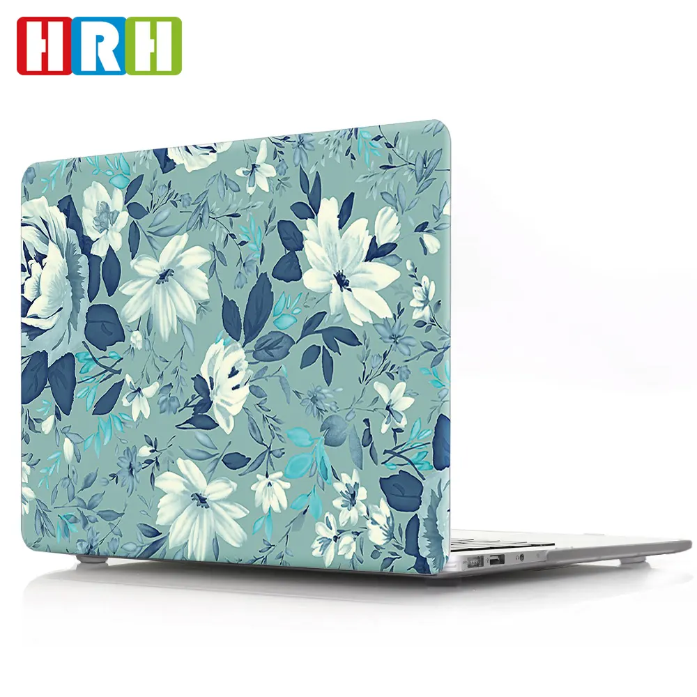 Fleur Floral Coque De Protection Personnalisé En Plastique Dur Boîtier PC Pour Macbook pro air 11 12 13 15 M1 ordinateur portable étui rigide